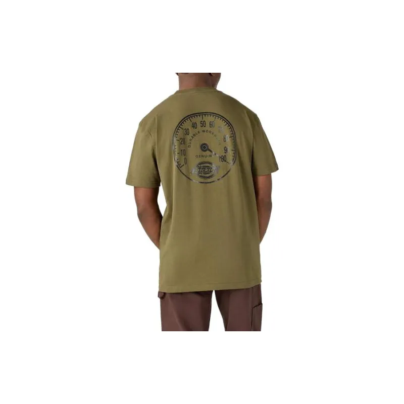 Dickies Full Throttle Heavyweight T-Shirt T-Shirt Unisex Olive-3