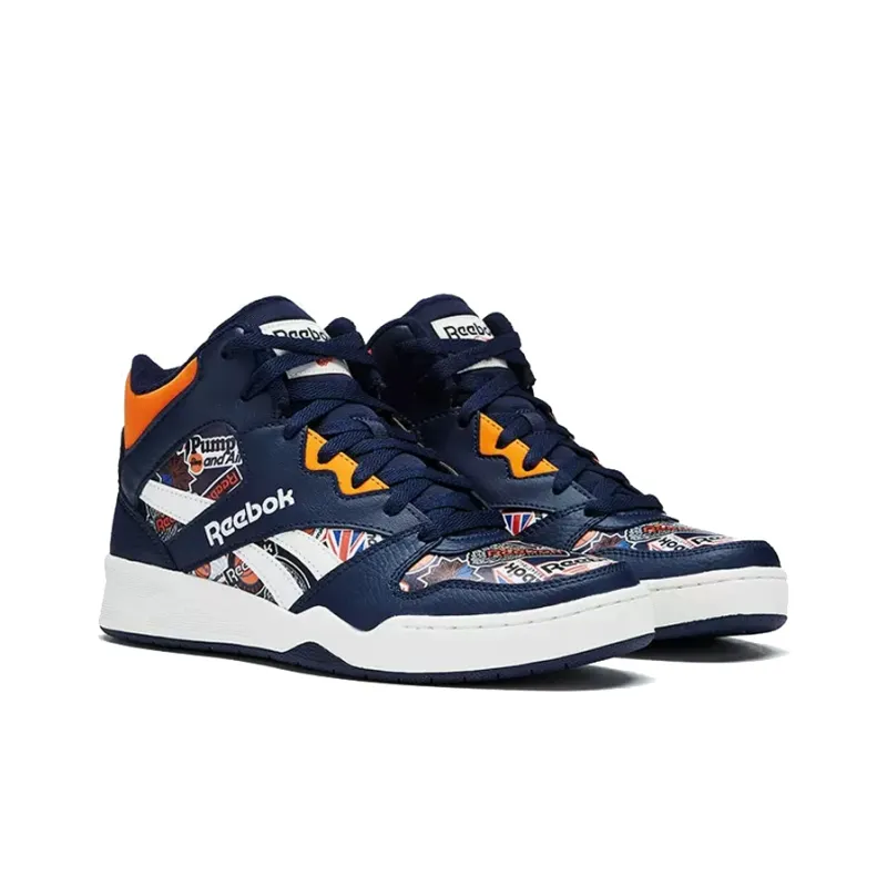 Reebok Royal BB4500 Hi2 'Navy Blue Orange'-2