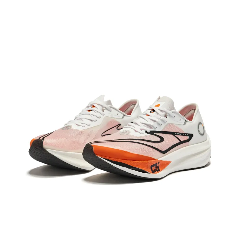 Erke Zhijing 2.0 Cushioning, Wear Resistant Low Top Marathon Sprint Running Shoes Men's Swan Color-2