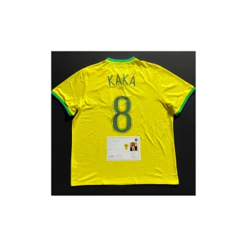 EM Kaká Brazil 2022 2023 Jersey Includes Certification Certificate, Framing Not Included
