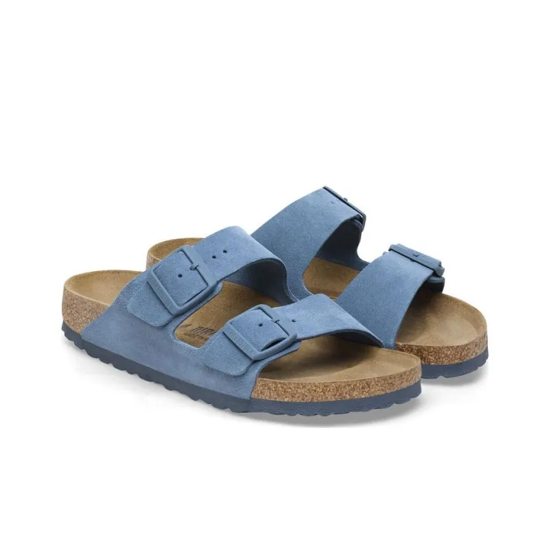 Birkenstock Arizona Slide Slippers Unisex Element Blue Regular-2