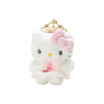 Sanrio Hello Kitty Tokikiku Tiara Crown Doll With Box Dolls Plush Doll 21cm Height