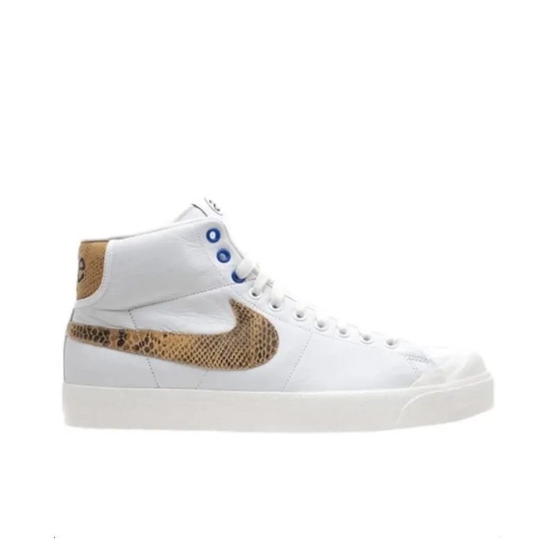 Nike All Court Mid Supreme Stussy White-1