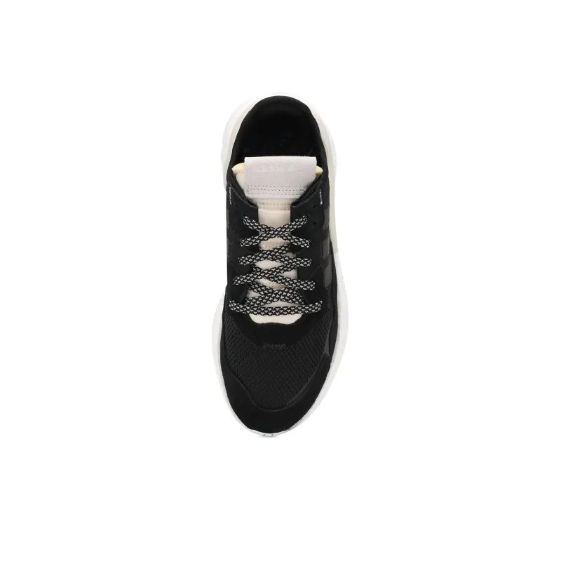 Adidas Nite Jogger Core Black Raw White Women's-3