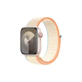 Apple Hook-and-Loop Loop Strap-Milk White