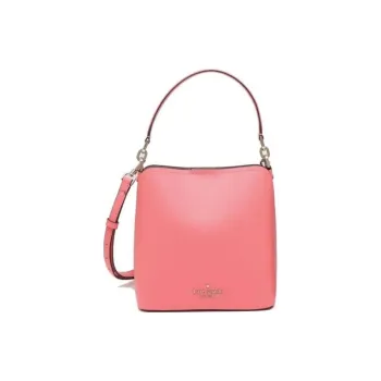 Kate Spade Darcy Leather Bucket Bags Shoulder Bag Crossbody Bag Women's Pink