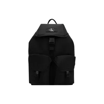 CALVIN KLEIN Fabric Backpack Regular Men's Space Black