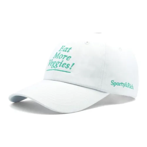SPORTY & RICH Eat More Veggies Cotton Cap