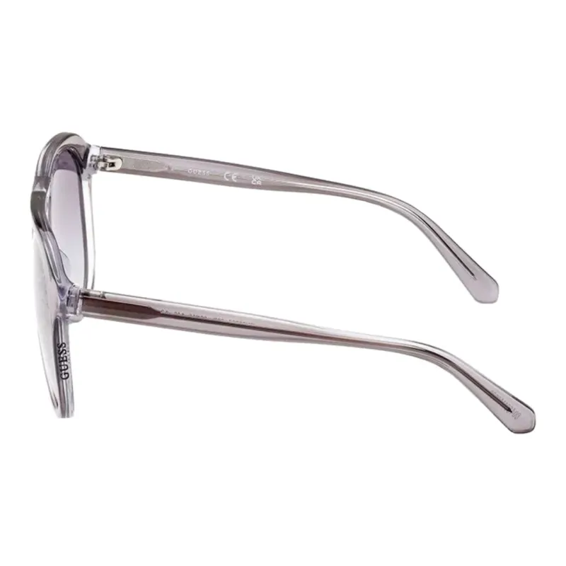 GUESS Cellulose Acetate Irregular Shape Sunglasses Men's Gray-2