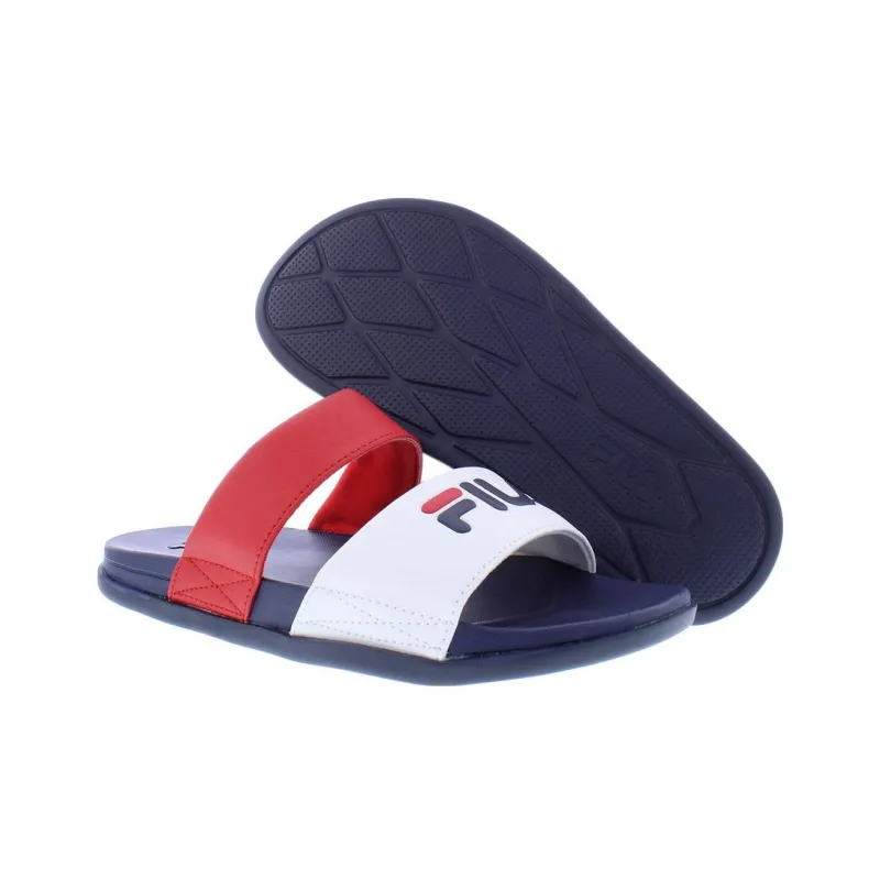FILA Running Shoes Women's Blue Red White-3