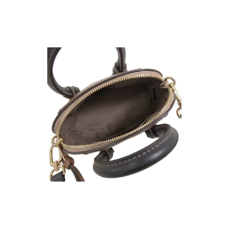 Furla Leather Shoulder Bag, Crossbody Bag, Handbag Regular Women's Greek Blend Cognac-4