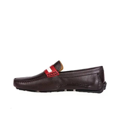 BALLY Gommino Loafers Men Dark Brown