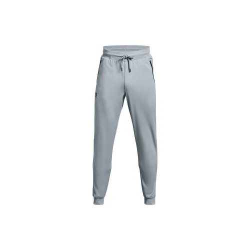 Under Armour Sportstyle Knitted Sweatpants Men Light Blue