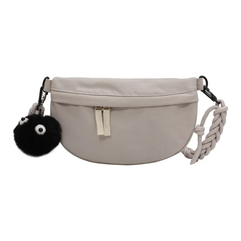 Duoluplo Doron Paul Nylon Fabric Sling Bag Regular Unisex Red/Black/Gray-7