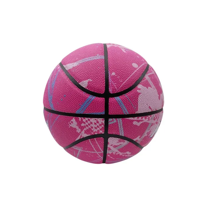 KANTANZHE PU Basketball Rose Red Size 7 Training Unisex-2