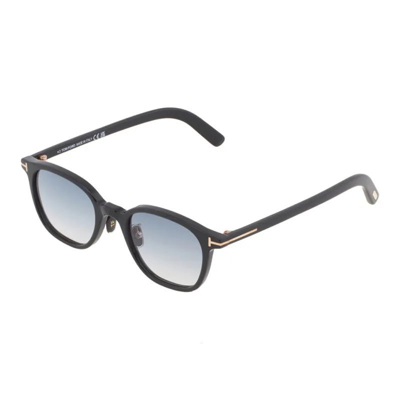 TOM FORD Acetate Square Sunglasses Men's Black-2