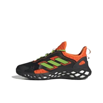 Adidas Web Boost Core Black Team Semi Sol Green2 Impact Orange