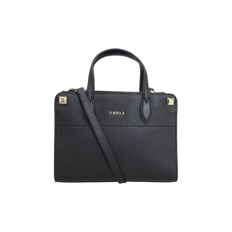 Furla Leather Handbag Women's Black-0