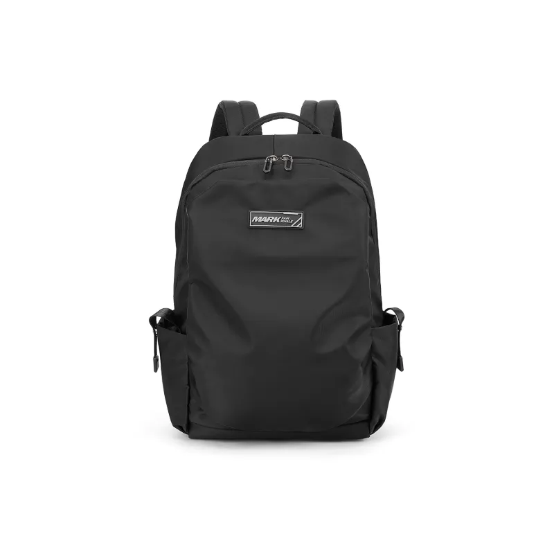 FAIRWHALE Fabric Backpack Large Size Unisex Black-1