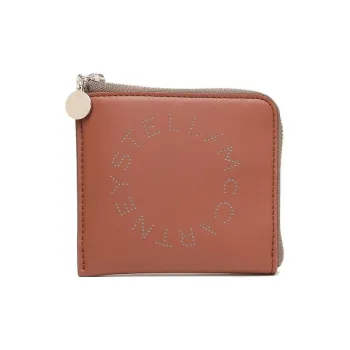 Stella McCartney Recycled Polyester Wallet Women's Brown