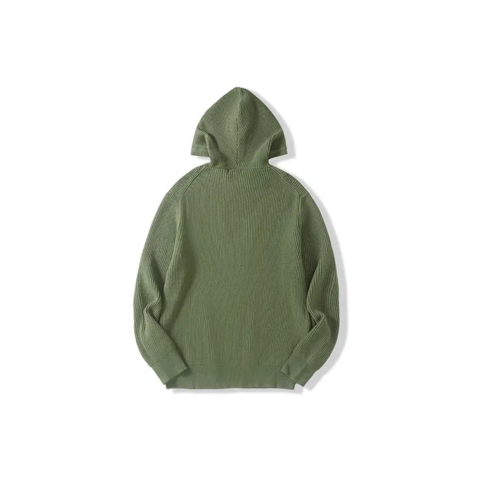 I'm David Knitwear Unisex Army Green-1
