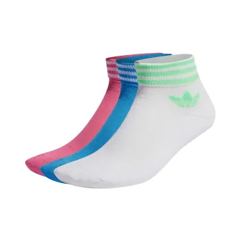 Adidas Originals TREFOIL ANKLE SOCKS 3 PAIRS Ankle Socks Unisex 3 Pack