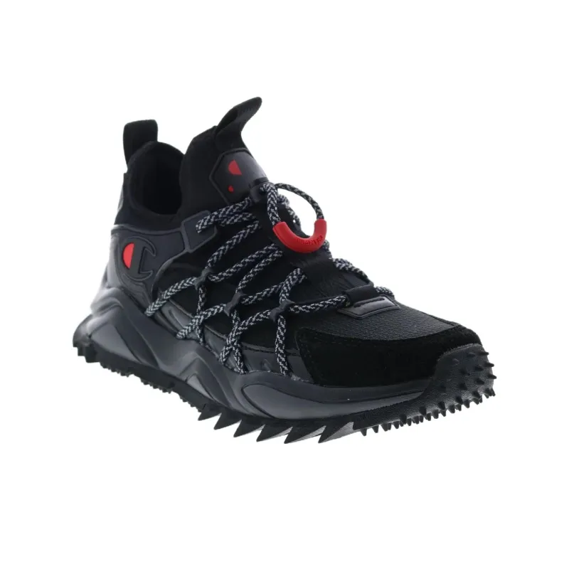 Champion Sedge 93 Trail Cushioning Wear Resistant Low Top Running Shoes Men's Black-1