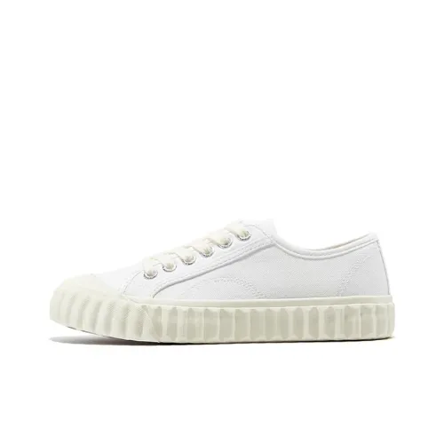 Feiyue Canvas Shoes Unisex Low-Top White