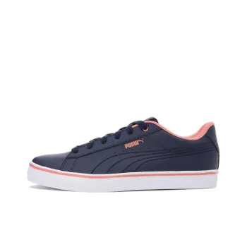 PUMA V Coat Bulk EB Cushioning, Wear Resistant Low Top Skateboard Shoes Unisex Blue Pink