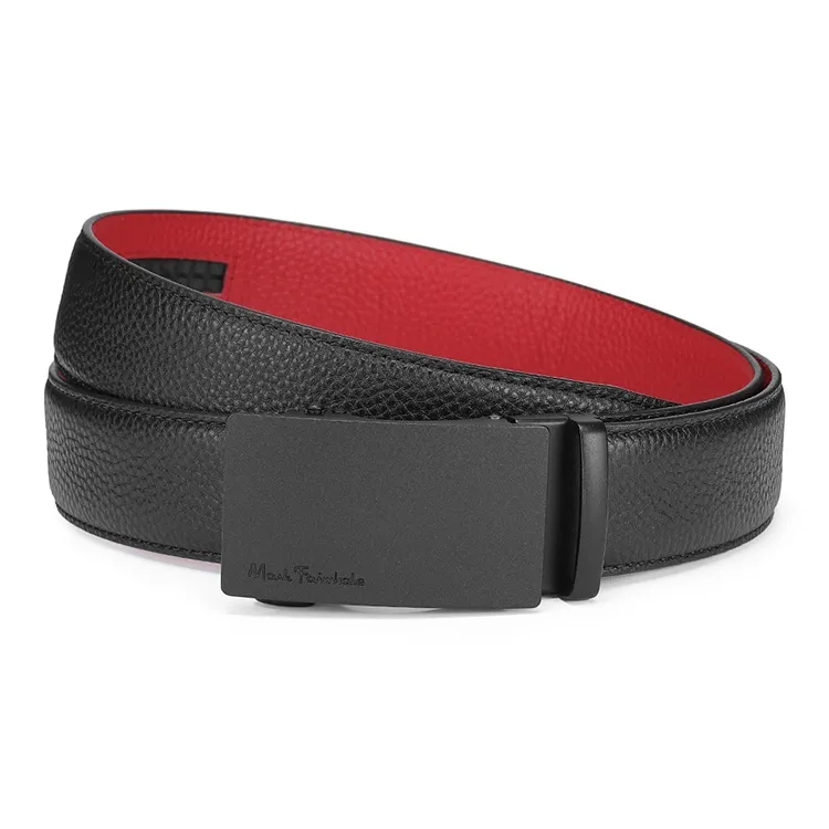 FAIRWHALE Zodiac Year Automatic Buckle Top Grain Cow Leather Genuine Leather Leather Belts Men's Width 3.5CM-4