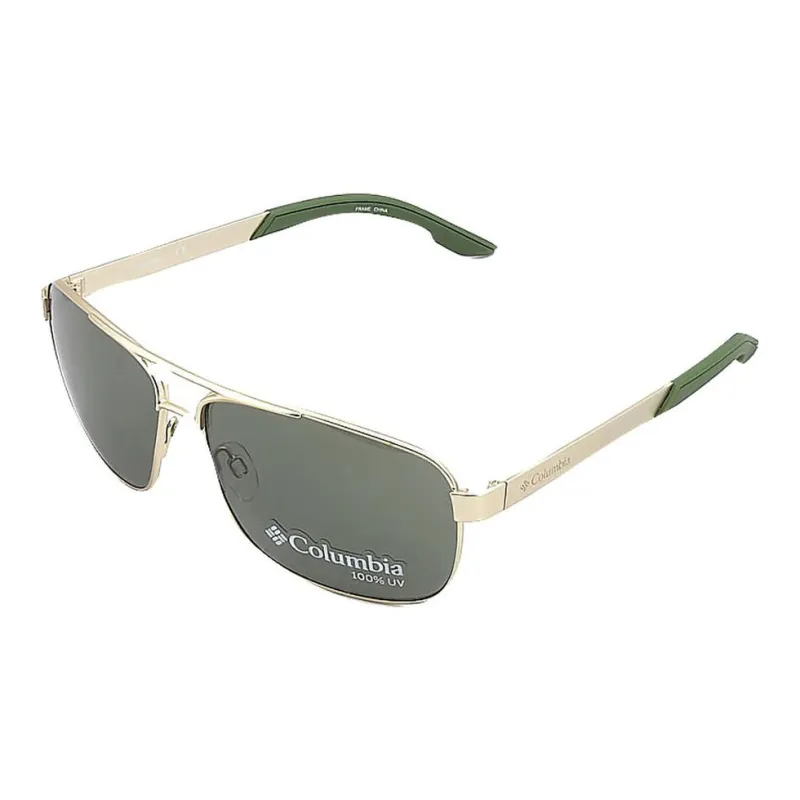 Columbia Metal Aviator Sunglasses Men's Gold-1