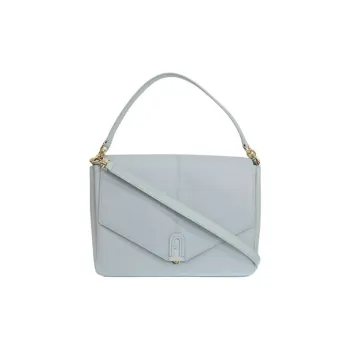 Furla Leather Portable Crossbody Bag, Shoulder Bag Women's Zen Gray