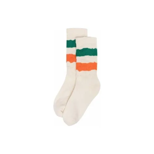 Golden Goose Striped Knitted Ankle Socks