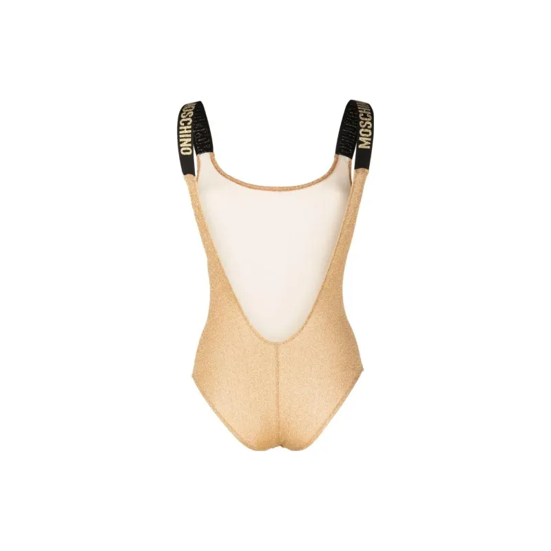 MOSCHINO One piece Swimsuit Women's Gold-1