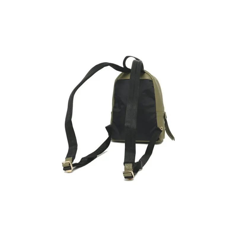 MARC JACOBS Leather Backpack Women's Martini Olive-3