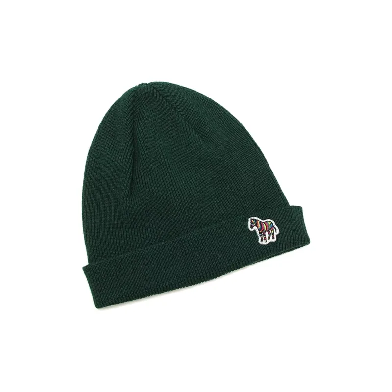 Paul Smith Wool Beanies Unisex Green-0