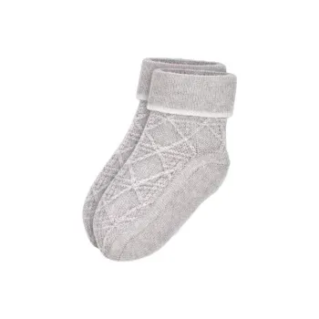 DIOR Kids' Apparel Slipper Sock Ankle Socks Baby 1 Pack Gray