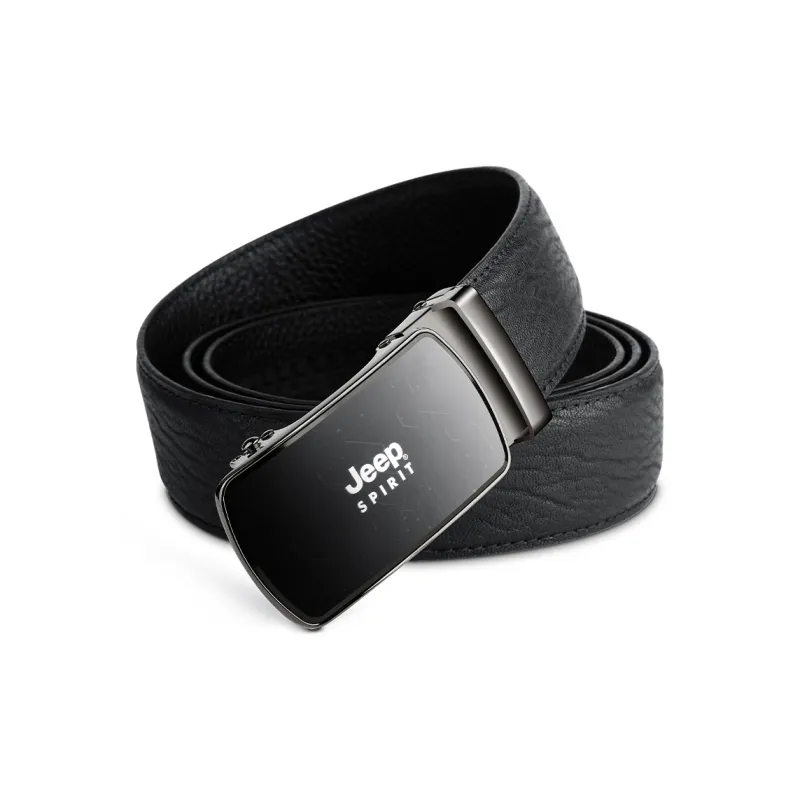 JEEP SPIRIT Business Casual Automatic Buckle Belt Men's Width 3.4cm-3