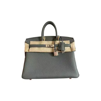 HERMES Birkin Togo Calfskin Birkin Bag Handbag Women's 63 Vert Amande Almond Green