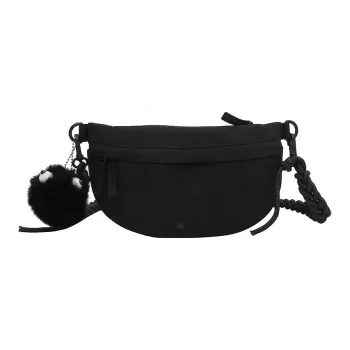 Duoluplo Doron Paul Nylon Fabric Sling Bag Regular Unisex Red/Black/Gray