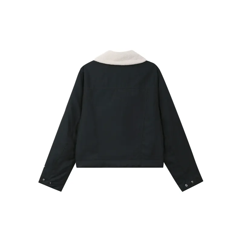 Nike Velvet Jackets Men Black-1
