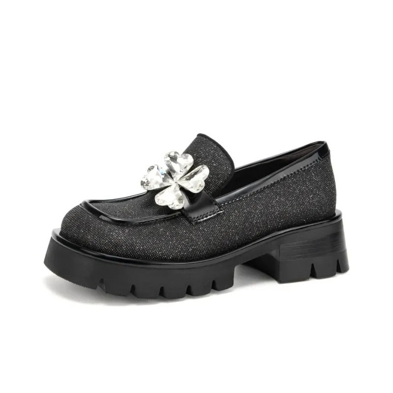 MIO Loafers Women's Black | Gray-8