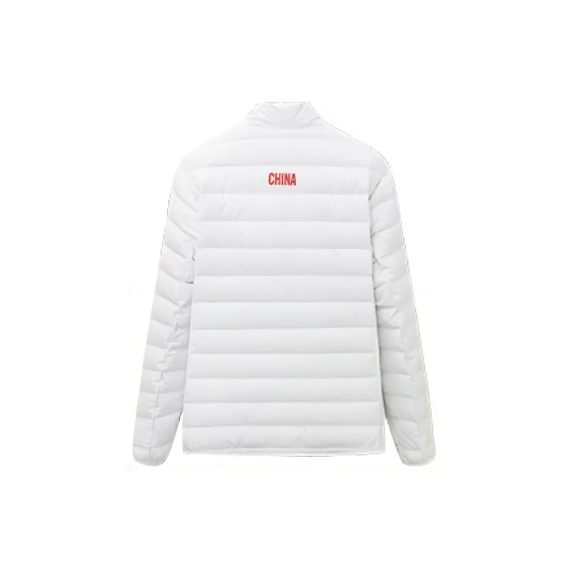 Anta Variety Training Collection Down Jacket Men's White-1