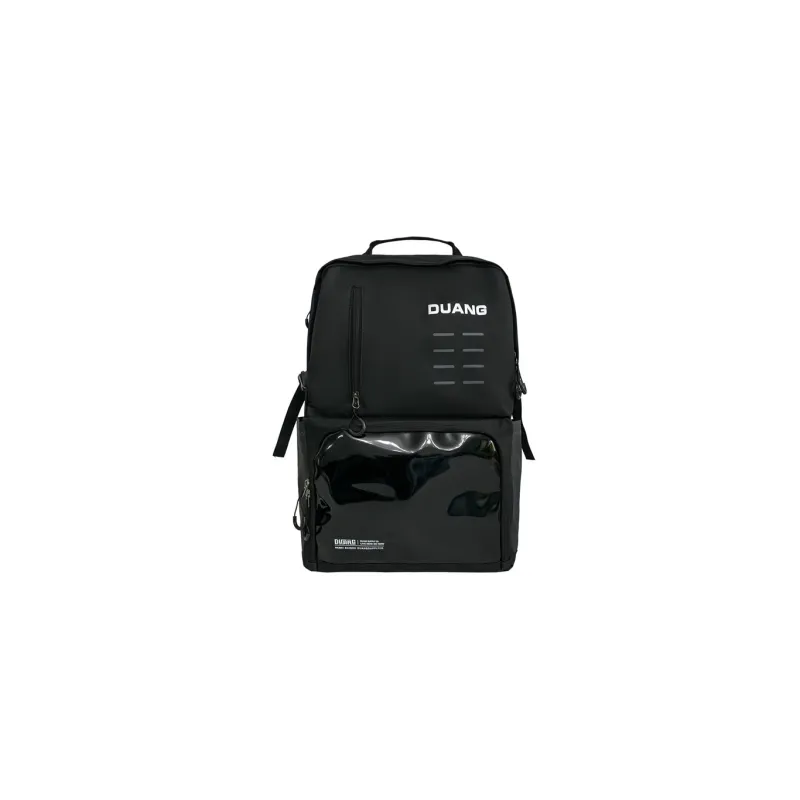 NIGEER Oxford Basketball Bag Backpack Medium Size Men's Black/Purple-0