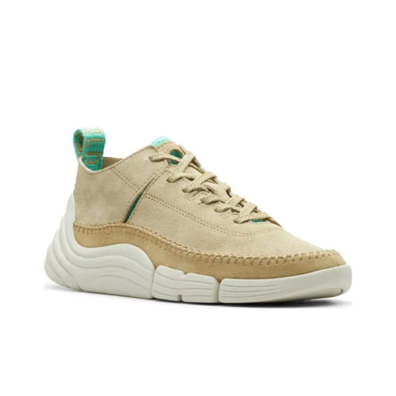 Clarks Trigenic Low-Top Casual Shoes Women's Umber-3