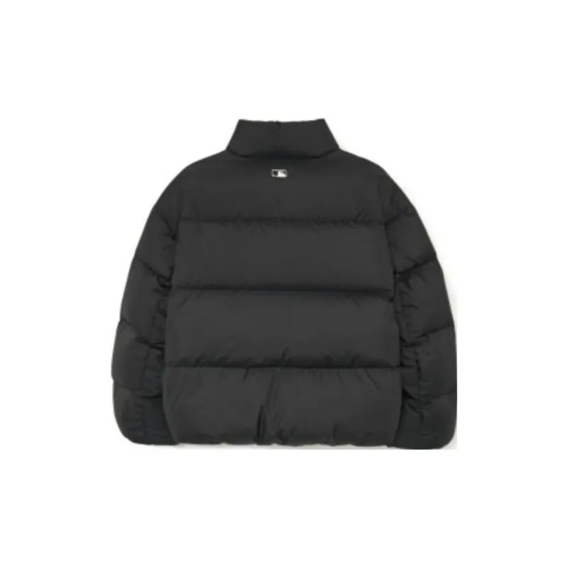 MLB FW23 Down Jacket Cropped Unisex Black-1