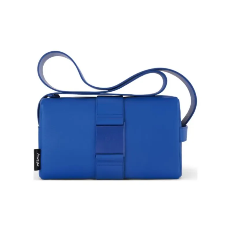 Alloy Top Grain Cow Leather Crossbody Bags Shoulder Bags Unisex Diamond Blue/Maroon/Black Yellow-8