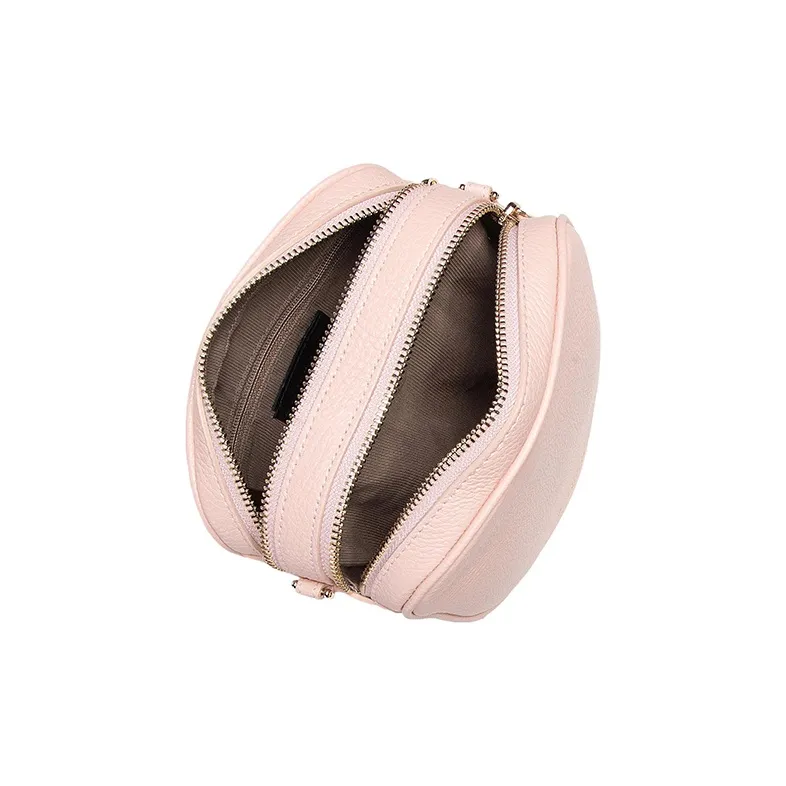 Furla Leather Crossbody Bag, Shoulder Bag Women's Pink-3