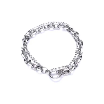 RINGLOVE Titanium Steel Bracelets Unisex
