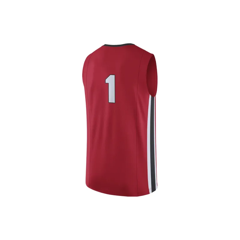 Nike Georgia Bulldogs Replica Men's Nike College Basketball Jersey-1